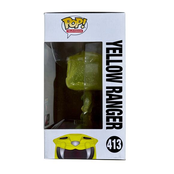 Funko Pop Unopened Yellow Ranger 413 Mighty Morphin' Power Rangers Exclusive - Picture 2 of 9